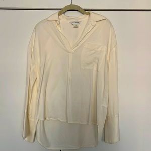 Club Monaco White Blouse